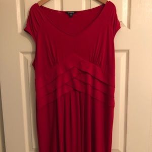 Simple but elegant red dress